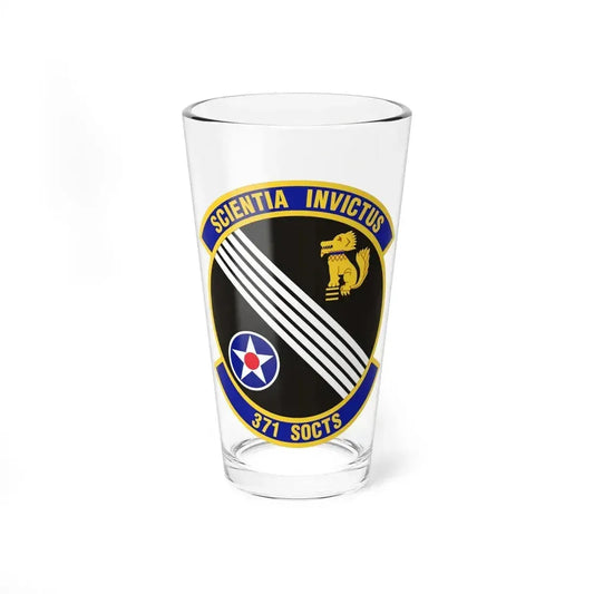 371 Special Operations Combat Training Squadron AFSOC (U.S. Air Force) Pint Glass 16oz 16oz - Go Mug Yourself