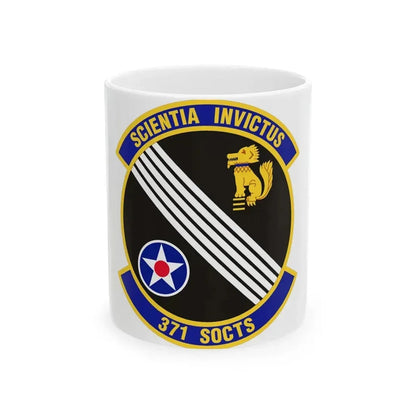 371 Special Operations Combat Training Squadron AFSOC (U.S. Air Force) White Coffee Mug 11oz - Go Mug Yourself