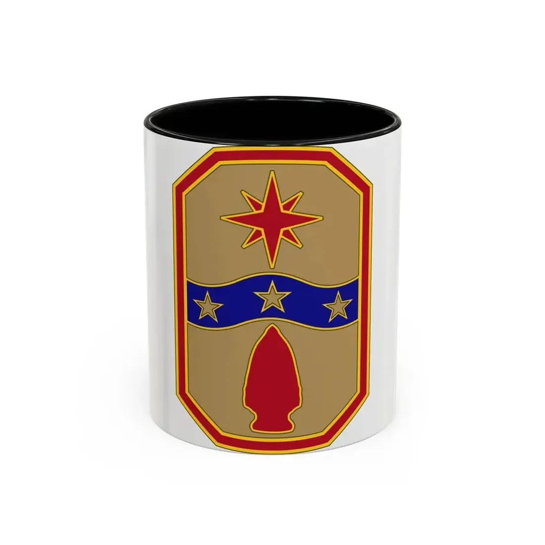 371 Sustainment Brigade (U.S. Army) Accent Coffee Mug 11oz Black - Go Mug Yourself