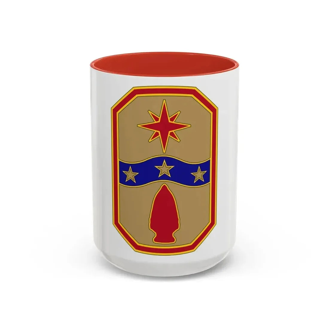 371 Sustainment Brigade (U.S. Army) Accent Coffee Mug 15oz Black - Go Mug Yourself