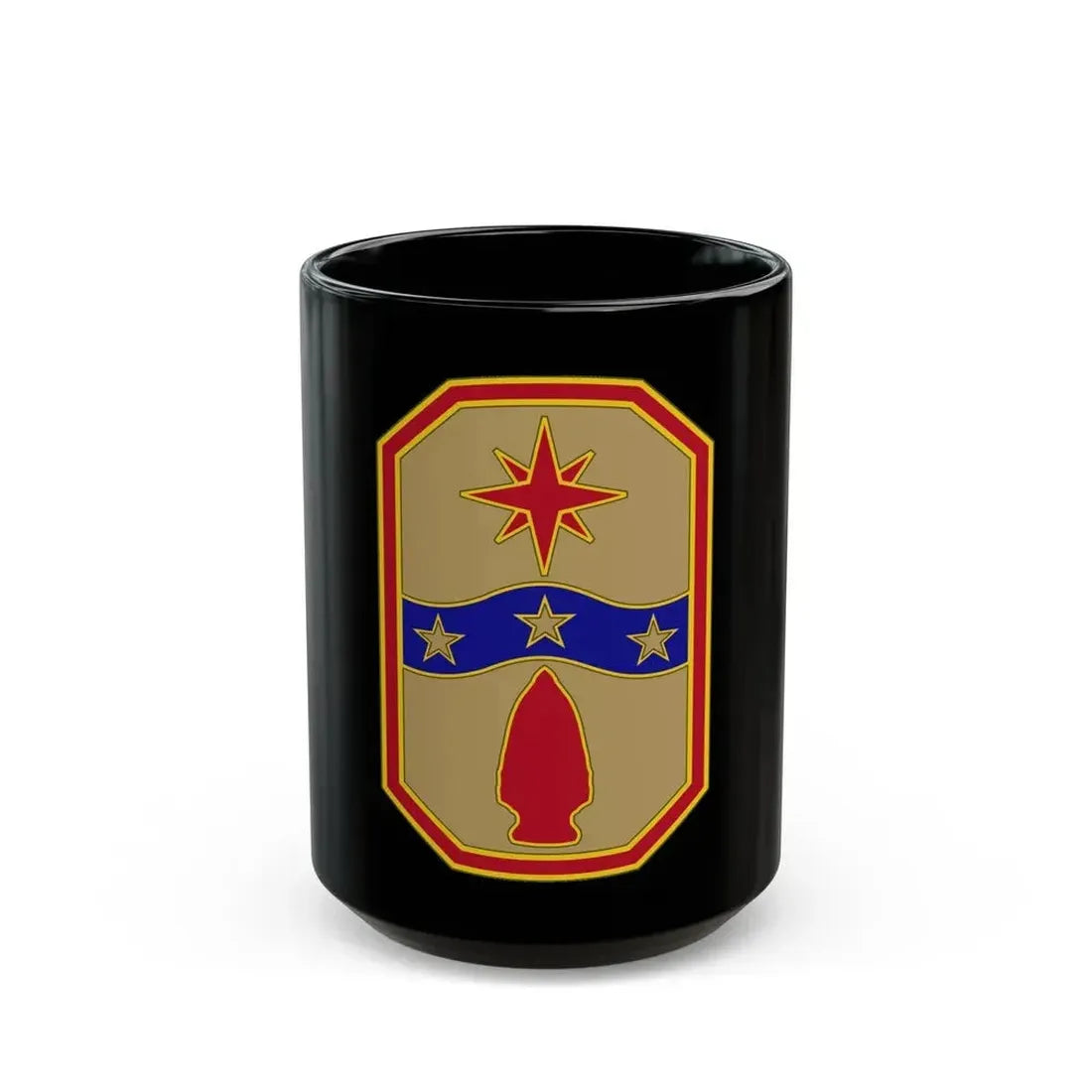 371 Sustainment Brigade (U.S. Army) Black Coffee Mug 15oz - Go Mug Yourself