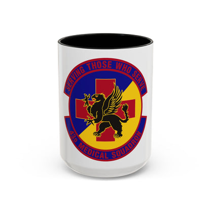 43d Medical Squadron (U.S. Air Force) Accent Coffee Mug