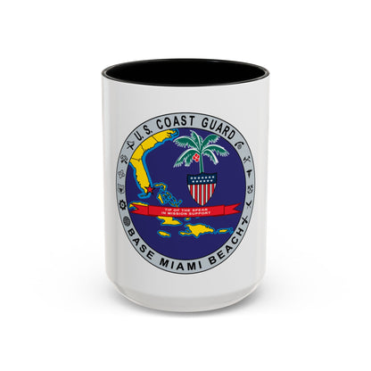 Base Miami Beach (U.S. Coast Guard) Accent Coffee Mug