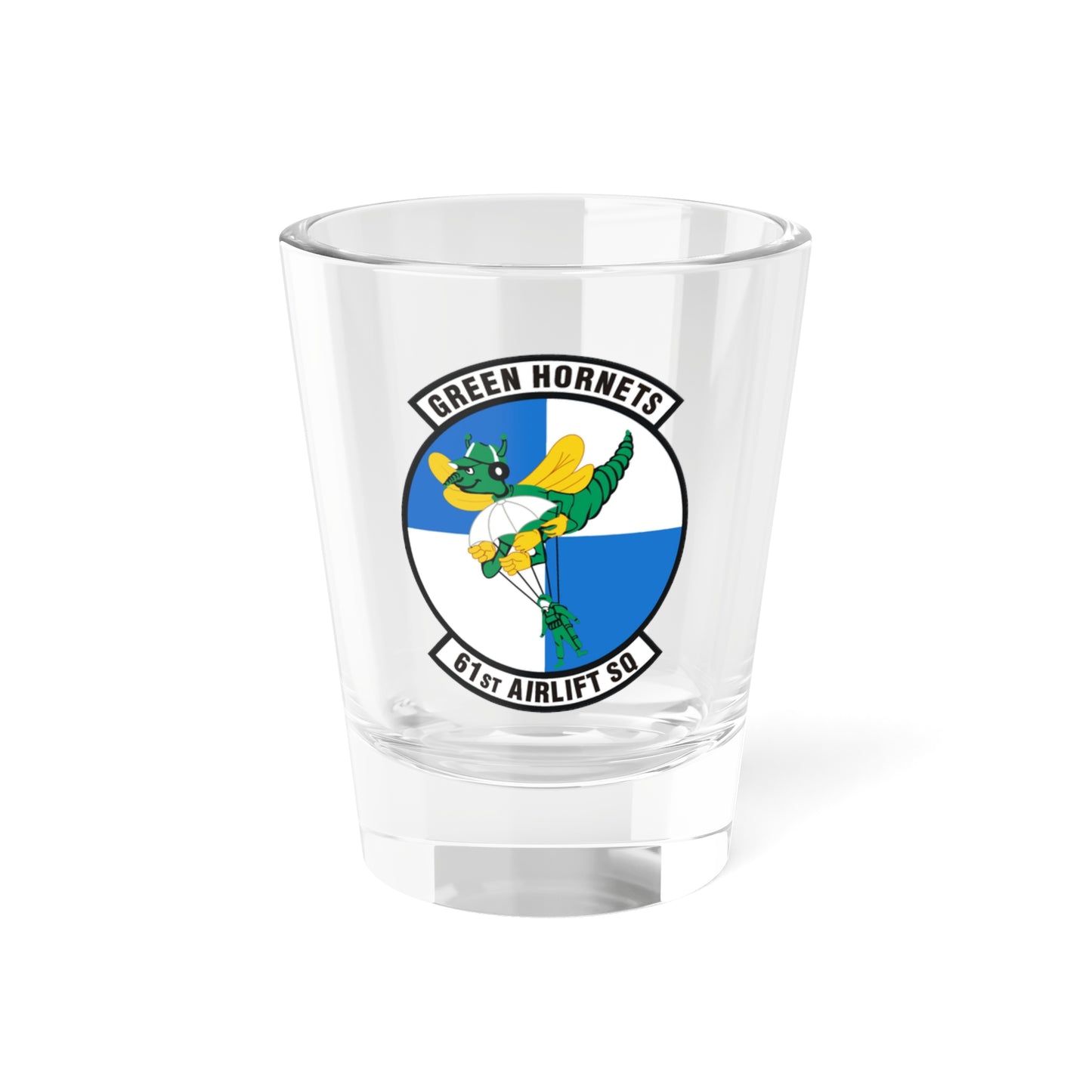 61st Airlift Squadron (U.S. Air Force) Shot Glass 1.5oz