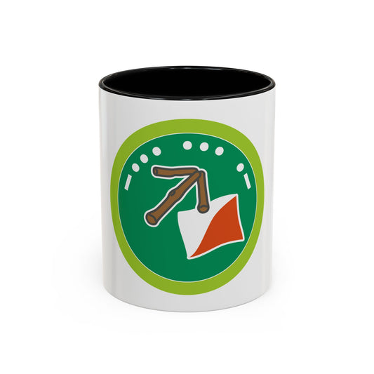 Sign Signal and Codes (Boy Scout Merit Badge) Accent Coffee Mug