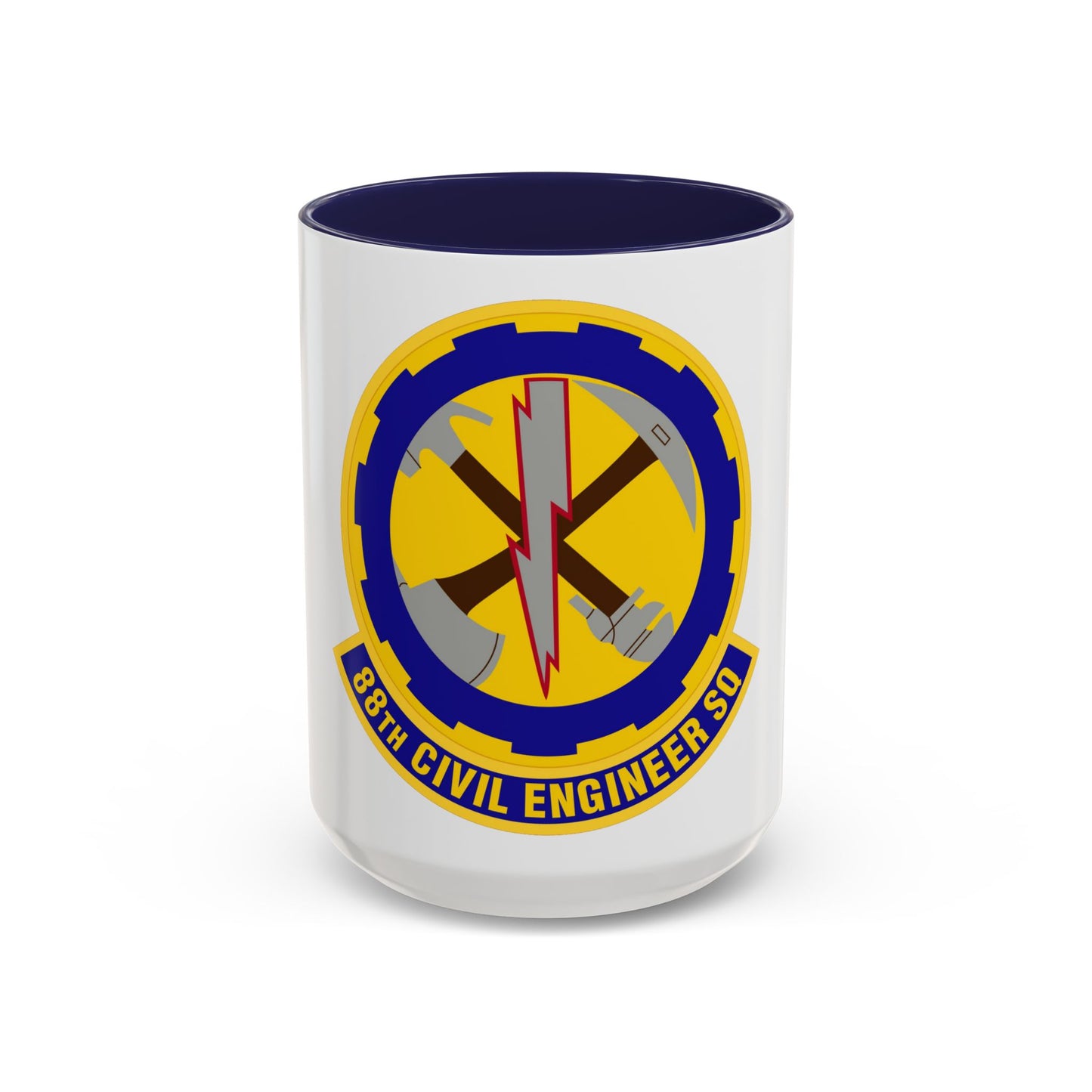 88 Civil Engineer Squadron AFMC (U.S. Air Force) Accent Coffee Mug