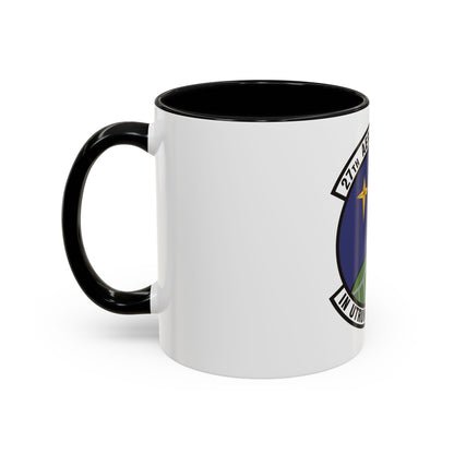 27th Aerial Port Squadron (U.S. Air Force) Accent Coffee Mug