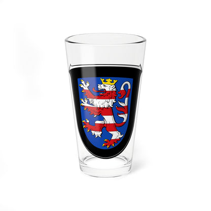 DEU Allendorf Lumda COA (Germany) (Coat of Arms) Pint Glass 16oz