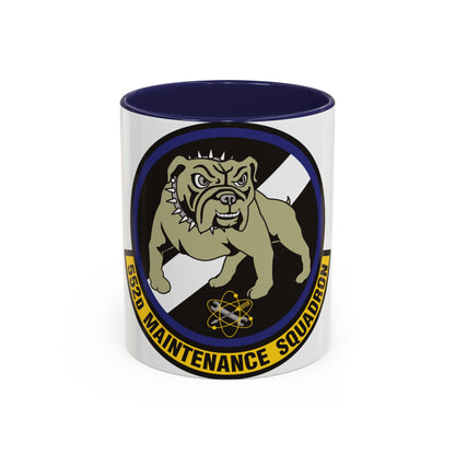 552 Maintenance Squadron ACC (U.S. Air Force) Accent Coffee Mug