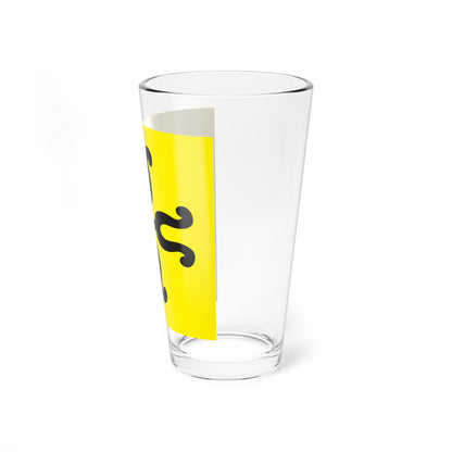 CHE Knonaueramt Flag (Switzerland) Pint Glass 16oz