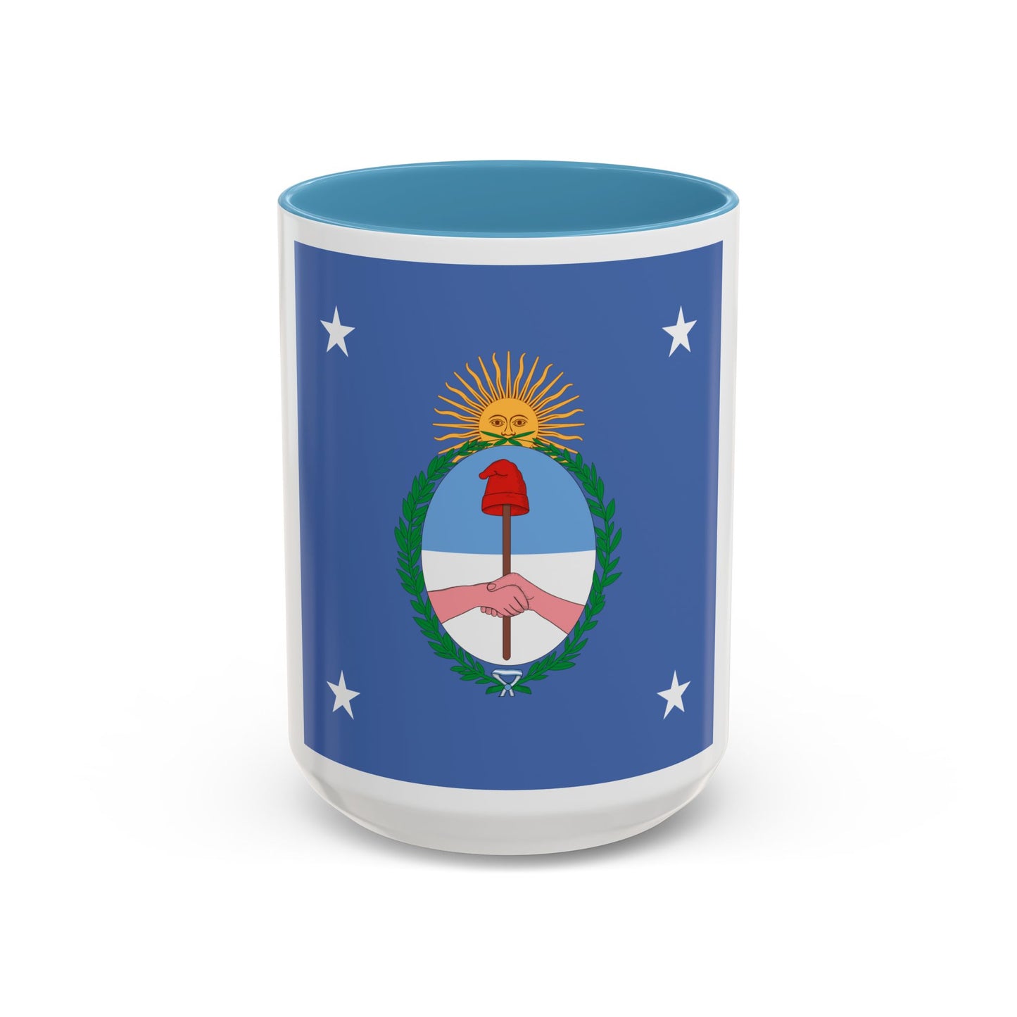 Standard of the President of Argentina Land - Accent Coffee Mug