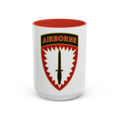 Special Operations Command Europe (U.S. Army) Accent Coffee Mug