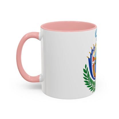 Coat of arms of Costa Rica (1848-1906) - Accent Coffee Mug