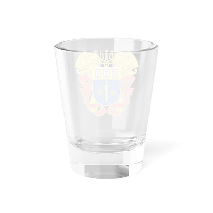 Large Coat of Arms of Ternopil Oblast (Ukraine) (Coat of Arms) Shot Glass 1.5oz