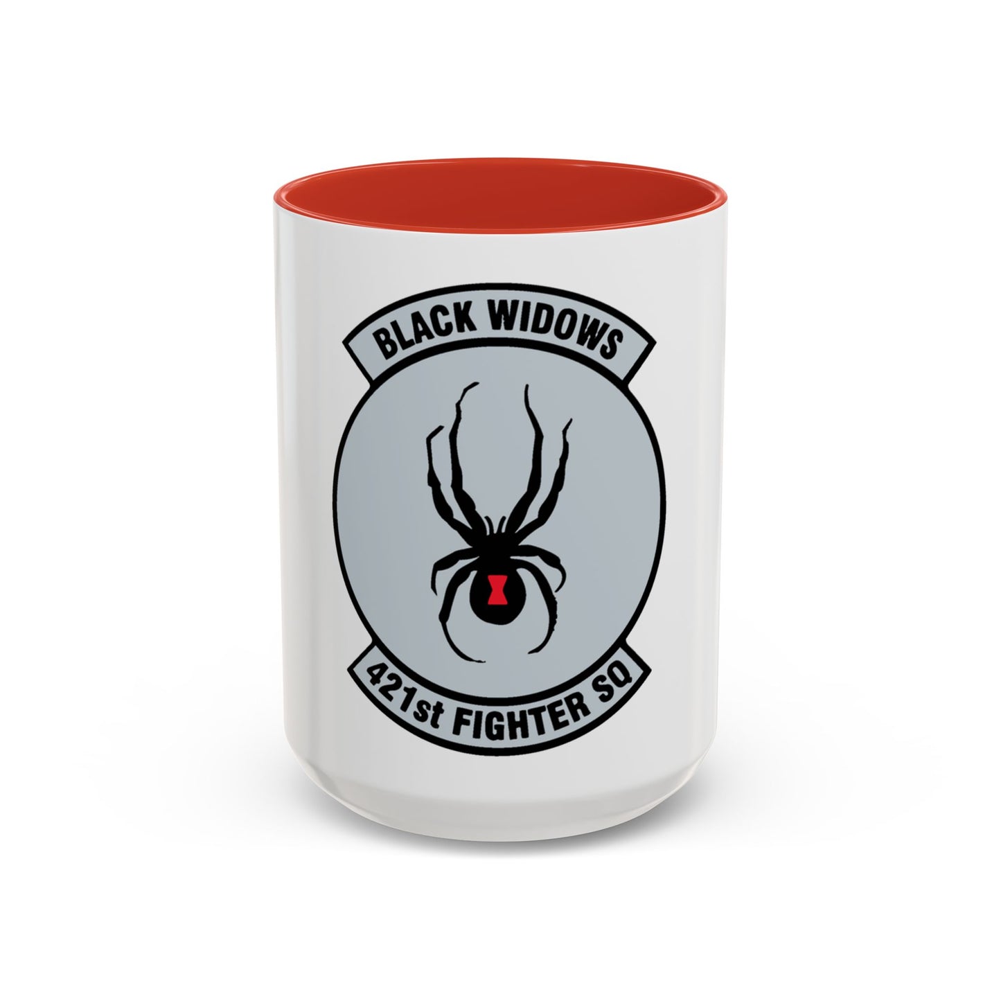 421st Fighter Squadron Black Widows (U.S. Air Force) Accent Coffee Mug