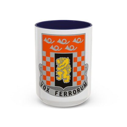 143 Signal Battalion (U.S. Army) Accent Coffee Mug