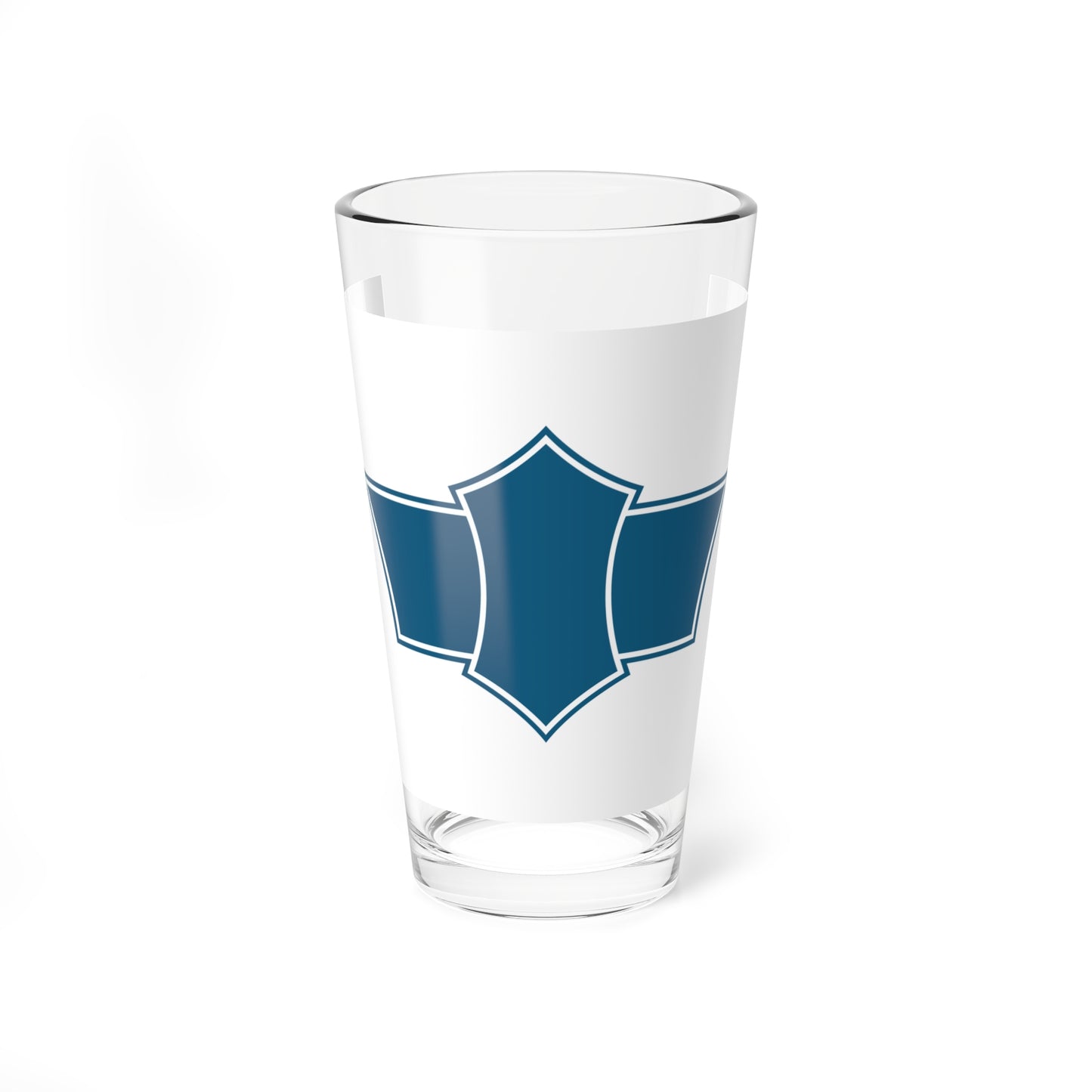 Flag of Obama Fukui Deep blue variant (Japan) Pint Glass 16oz