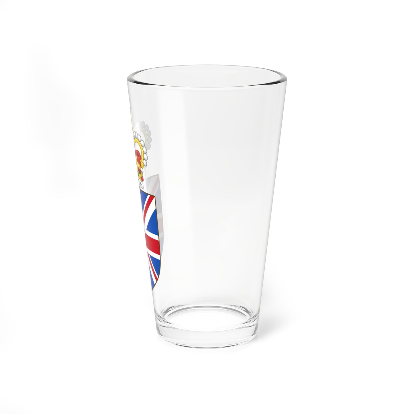 Union Badge of the United Kingdom (United Kingdom) (Coat of Arms) Pint Glass 16oz