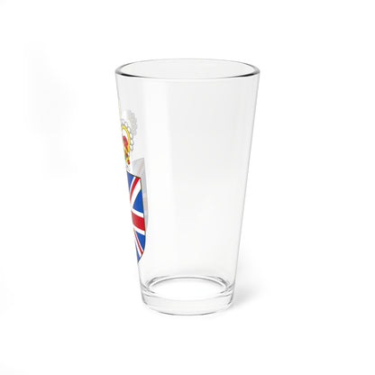Union Badge of the United Kingdom (United Kingdom) (Coat of Arms) Pint Glass 16oz