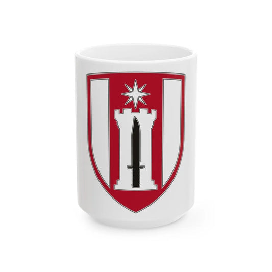 372 Engineer Brigade (U.S. Army) White Coffee Mug-15oz-Go Mug Yourself