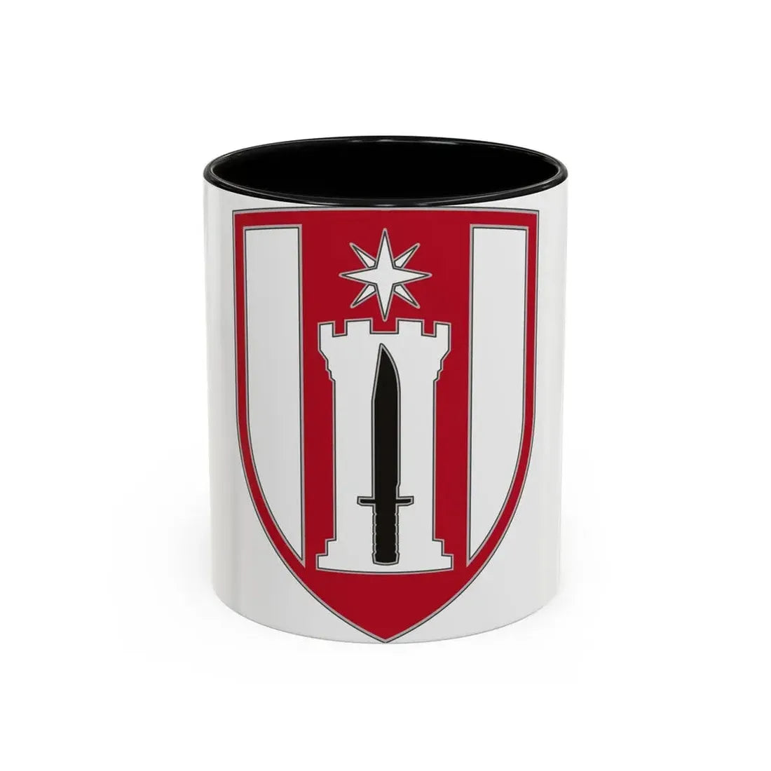 372 Engineer Brigade (U.S. Army) Accent Coffee Mug 11oz Black - Go Mug Yourself