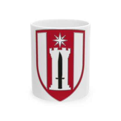 372 Engineer Brigade (U.S. Army) White Coffee Mug 11oz - Go Mug Yourself