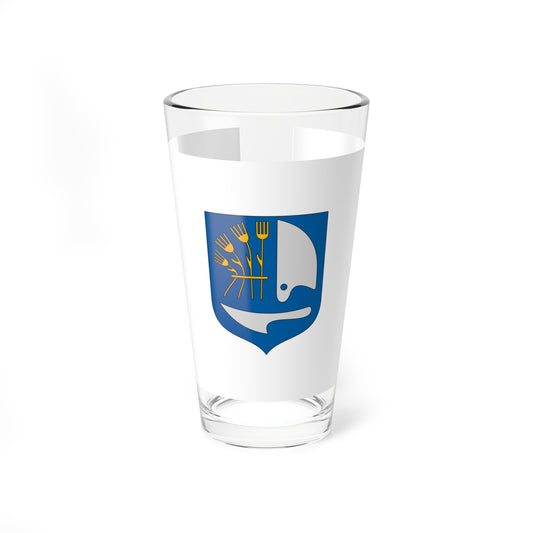 Flag of Magyarszek (Hungary) Pint Glass 16oz