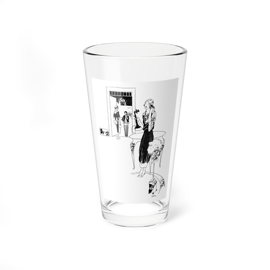 Illustration From The Tatler, 1922 (4) - Pint Glass 16oz