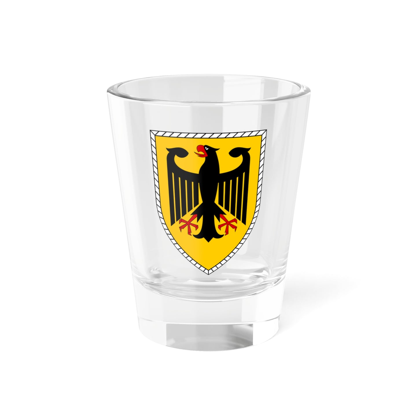 HFüKdo V2 (Germany) (Coat of Arms) Shot Glass 1.5oz