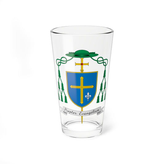 Escudo de Bertilo João Morsch (Spain) (Coat of Arms) Pint Glass 16oz