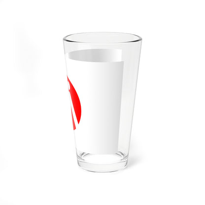 Flag of Morodomi Saga 1979-2005 (Japan) Pint Glass 16oz