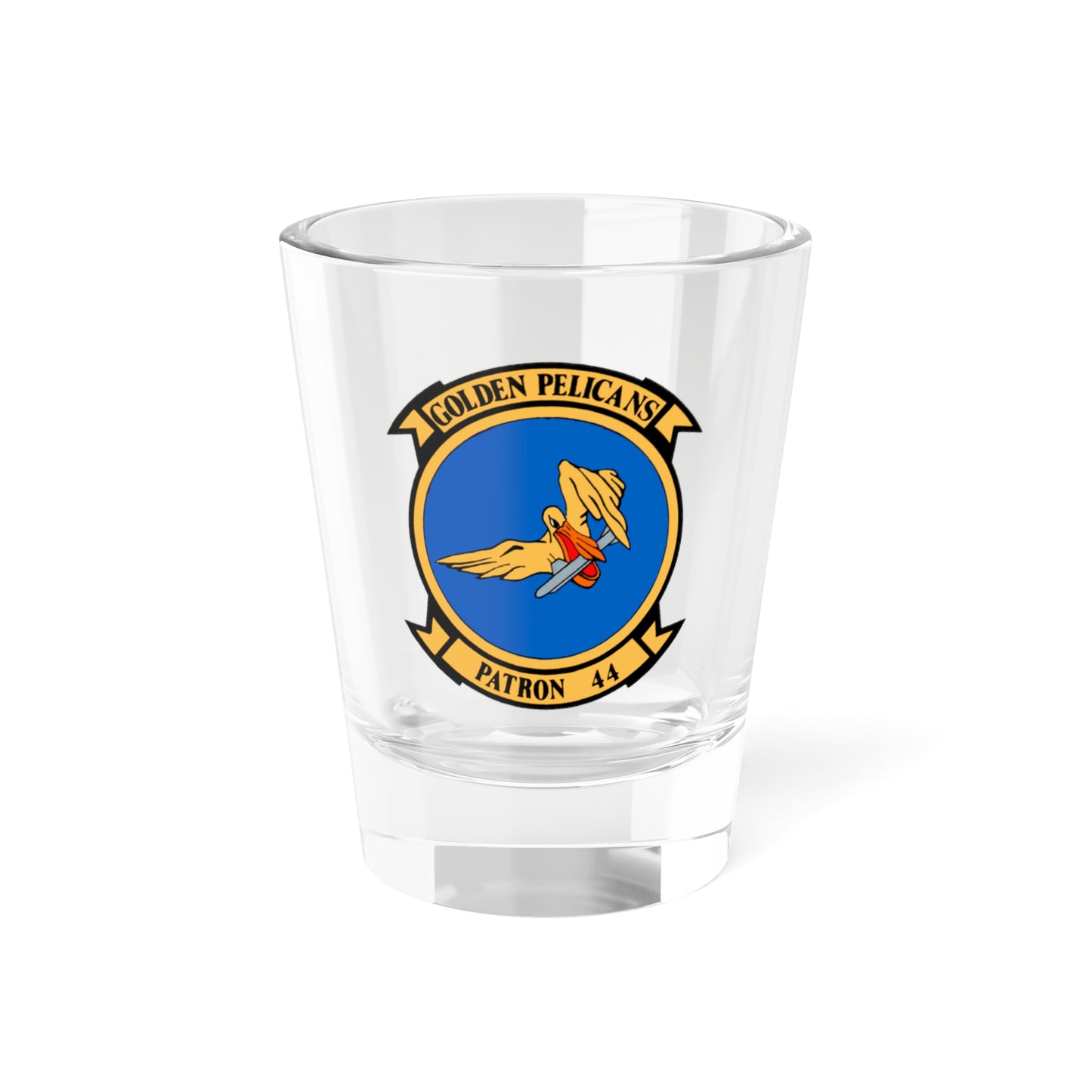 VP 44 Golden Pelicans (U.S. Navy) Shot Glass 1.5oz