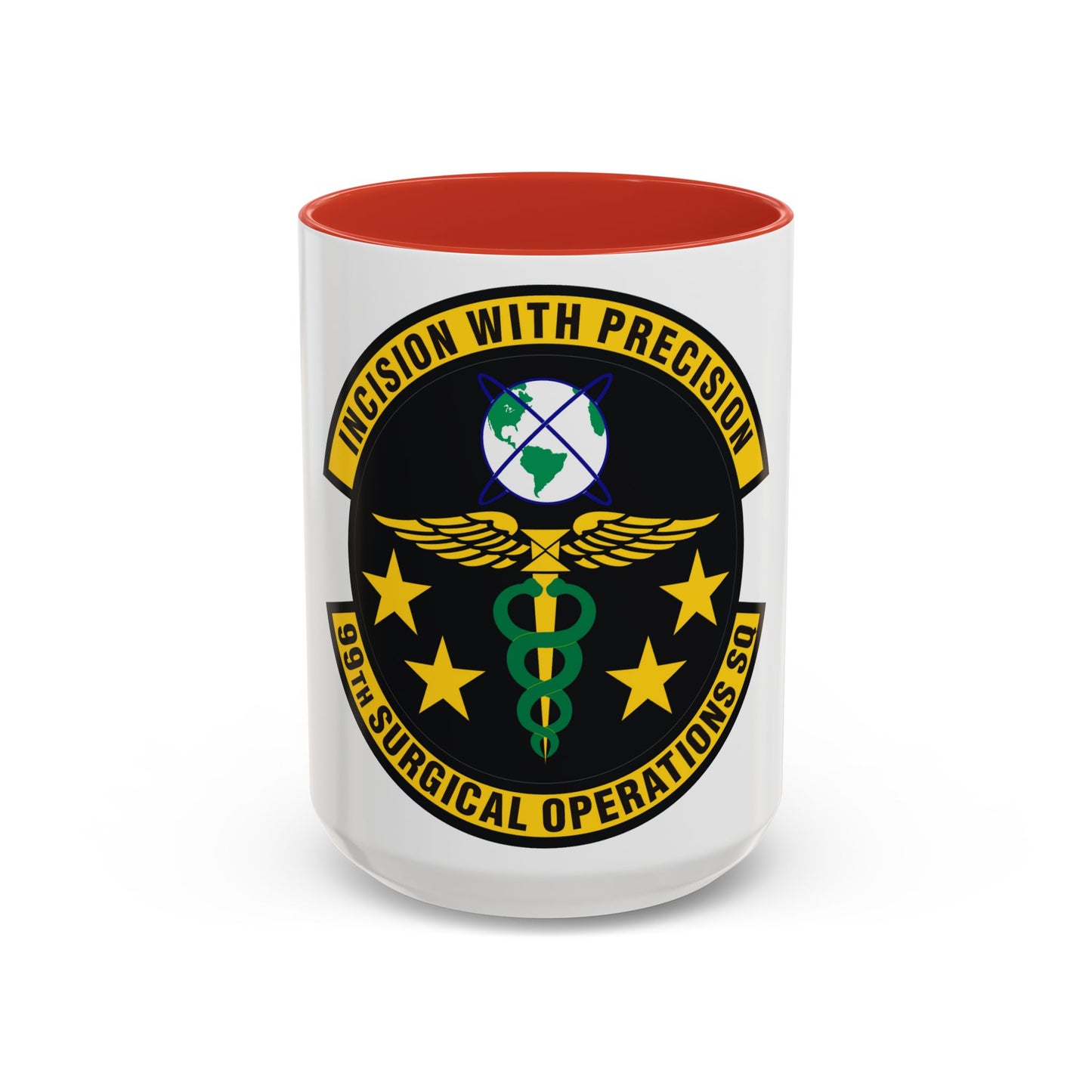 99th Surgical Operations Squadron (U.S. Air Force) Accent Coffee Mug