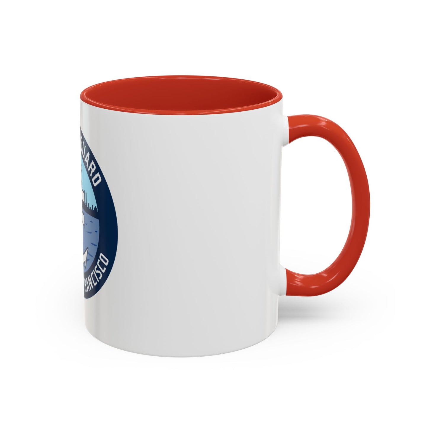 USCG Station San Francisco (U.S. Coast Guard) Accent Coffee Mug