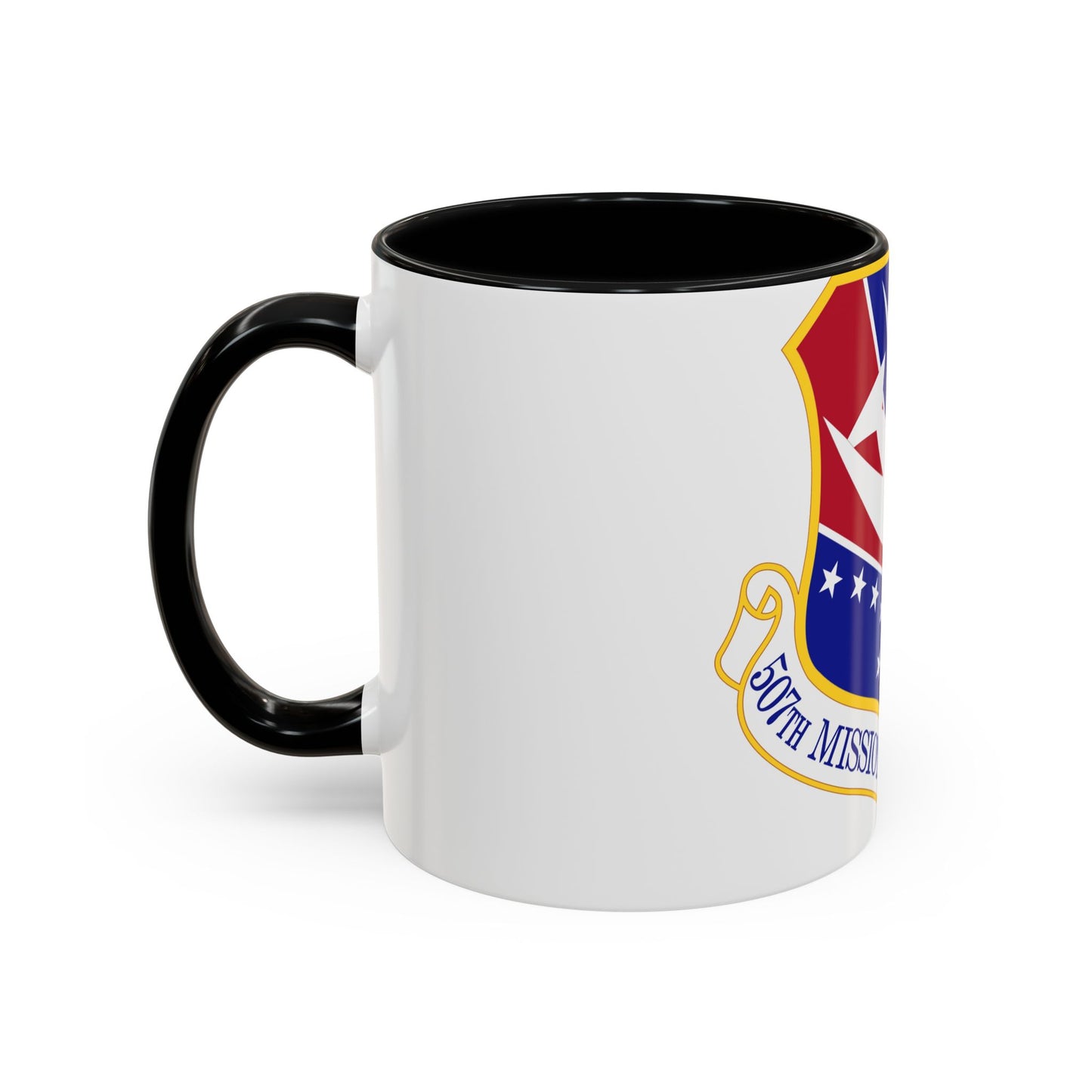 507th Mission Support Group (U.S. Air Force) Accent Coffee Mug