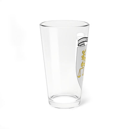 Emblem for the 2-II-JDR (Denmark) (Coat of Arms) Pint Glass 16oz