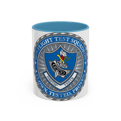 10th Flight Test Sq (U.S. Air Force) Accent Coffee Mug
