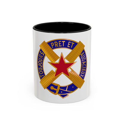 303 Cavalry Regiment USAR (U.S. Army) Accent Coffee Mug
