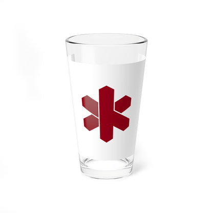 Flag of Tondabayashi Osaka (Japan) Pint Glass 16oz