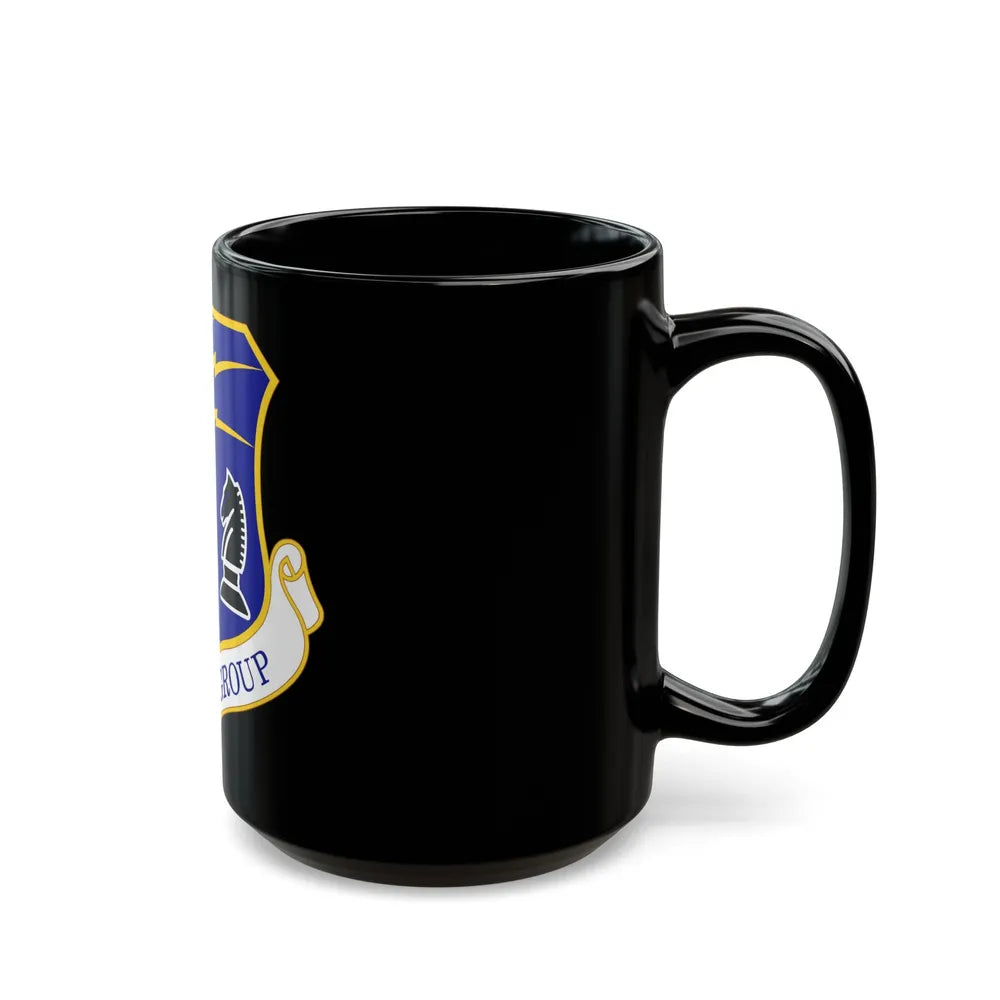 373 Intelligence Surveillance and Reconnaissance Group AFISRA (U.S. Air Force) Black Coffee Mug-Go Mug Yourself