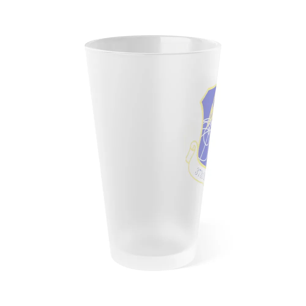 373 Intelligence Surveillance and Reconnaissance Group AFISRA (U.S. Air Force) Frosted Pint Glass 16oz-Go Mug Yourself