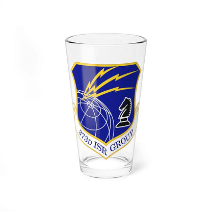 373 Intelligence Surveillance and Reconnaissance Group AFISRA (U.S. Air Force) Pint Glass 16oz-16oz-Go Mug Yourself