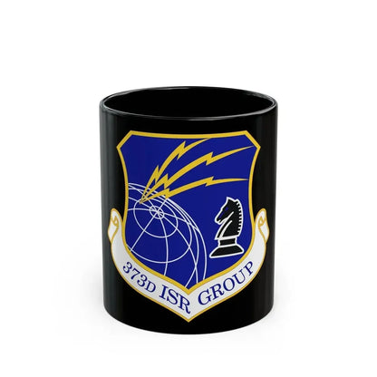 373 Intelligence Surveillance and Reconnaissance Group AFISRA (U.S. Air Force) Black Coffee Mug 11oz - Go Mug Yourself