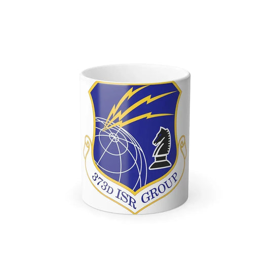 373 Intelligence Surveillance and Reconnaissance Group AFISRA (U.S. Air Force) Color Changing Coffee Mug 11oz - Go Mug Yourself