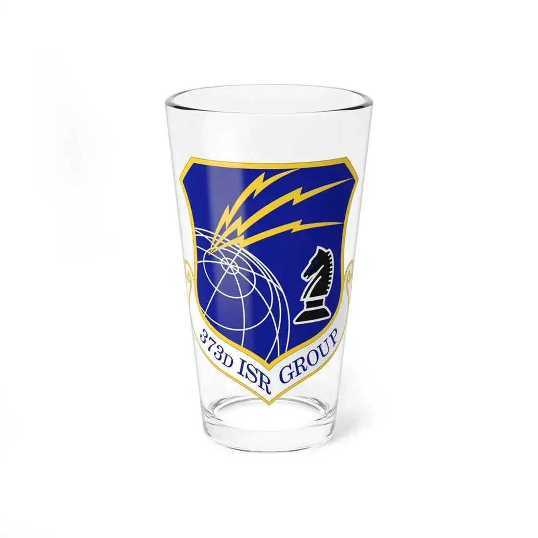 373 Intelligence Surveillance and Reconnaissance Group AFISRA (U.S. Air Force) Pint Glass 16oz 16oz - Go Mug Yourself