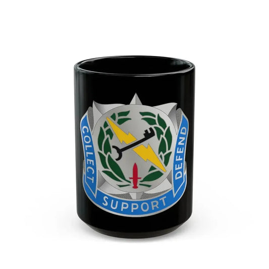 373 Military Intelligence Battalion (U.S. Army) Black Coffee Mug 15oz - Go Mug Yourself