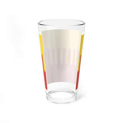 Flag of Zubtcovsky rayon Tver oblast (Russia) Pint Glass 16oz