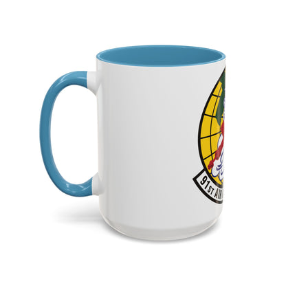 91st Air Refueling Squadron (U.S. Air Force) Accent Coffee Mug