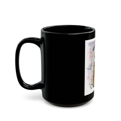 Coty Muse perfume advertisement, 1948 - Black Coffee Mug-Go Mug Yourself