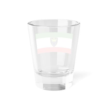 Flag of Zenica Doboj Canton Bosnia and Herzegovina - Shot Glass 1.5oz